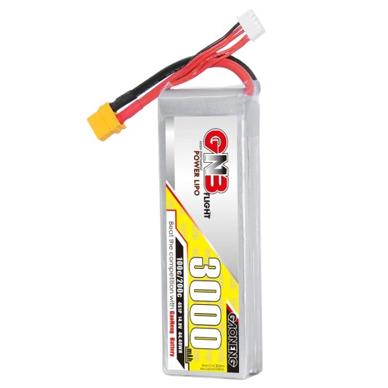 NEW GAONENG GNB 3000mah 4S 14.8V 100C XT60 RC LiPo Battery for Car Boat Drone RC Hobbies for RC Drone UAV FPV